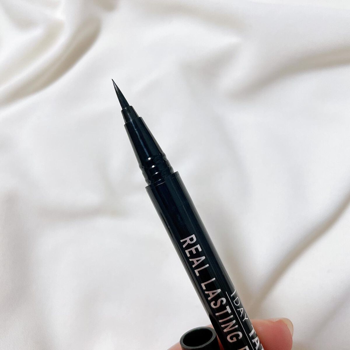 リアルラスティングアイライナー24hWP/K-パレット/リキッドアイライナーを使ったクチコミ(3枚目)