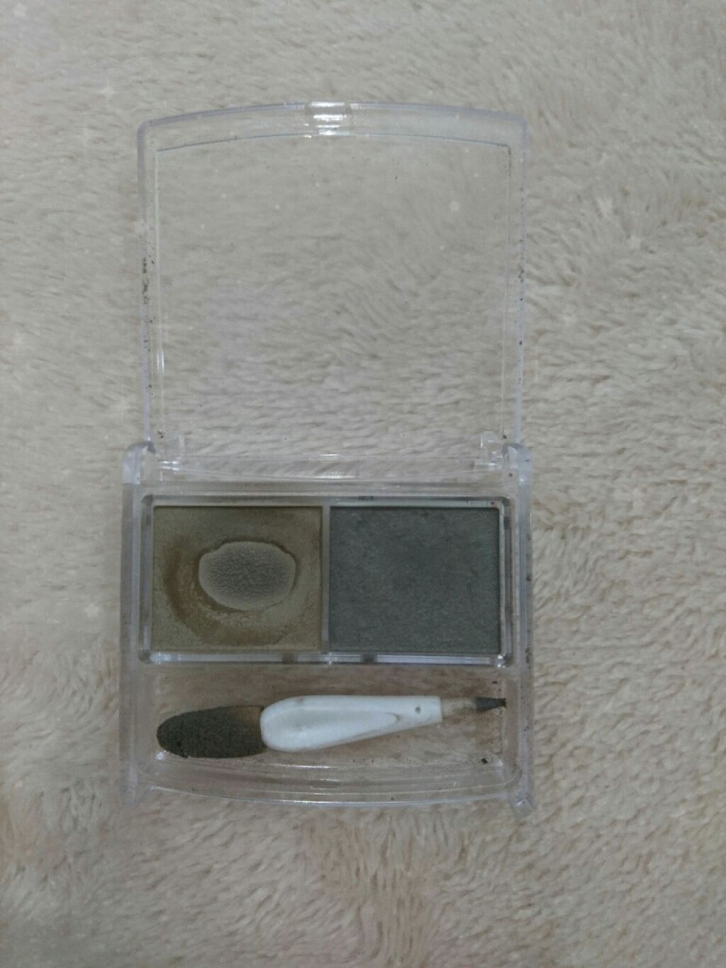 パウダーアイブロウR オリーブブラウン/CEZANNE/パウダーアイブロウを使ったクチコミ（1枚目）