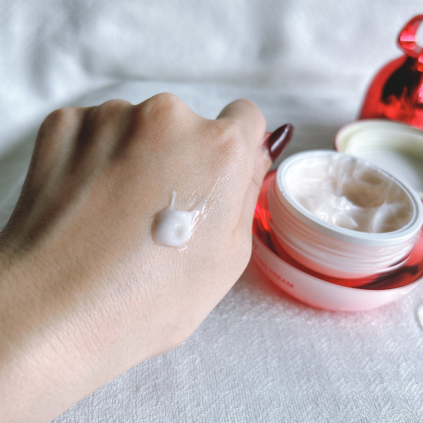 シューマジゴールド糸リフティングクリーム+EMS美顔器/MEDITHERAPY/フェイスクリームを使ったクチコミ(2枚目)