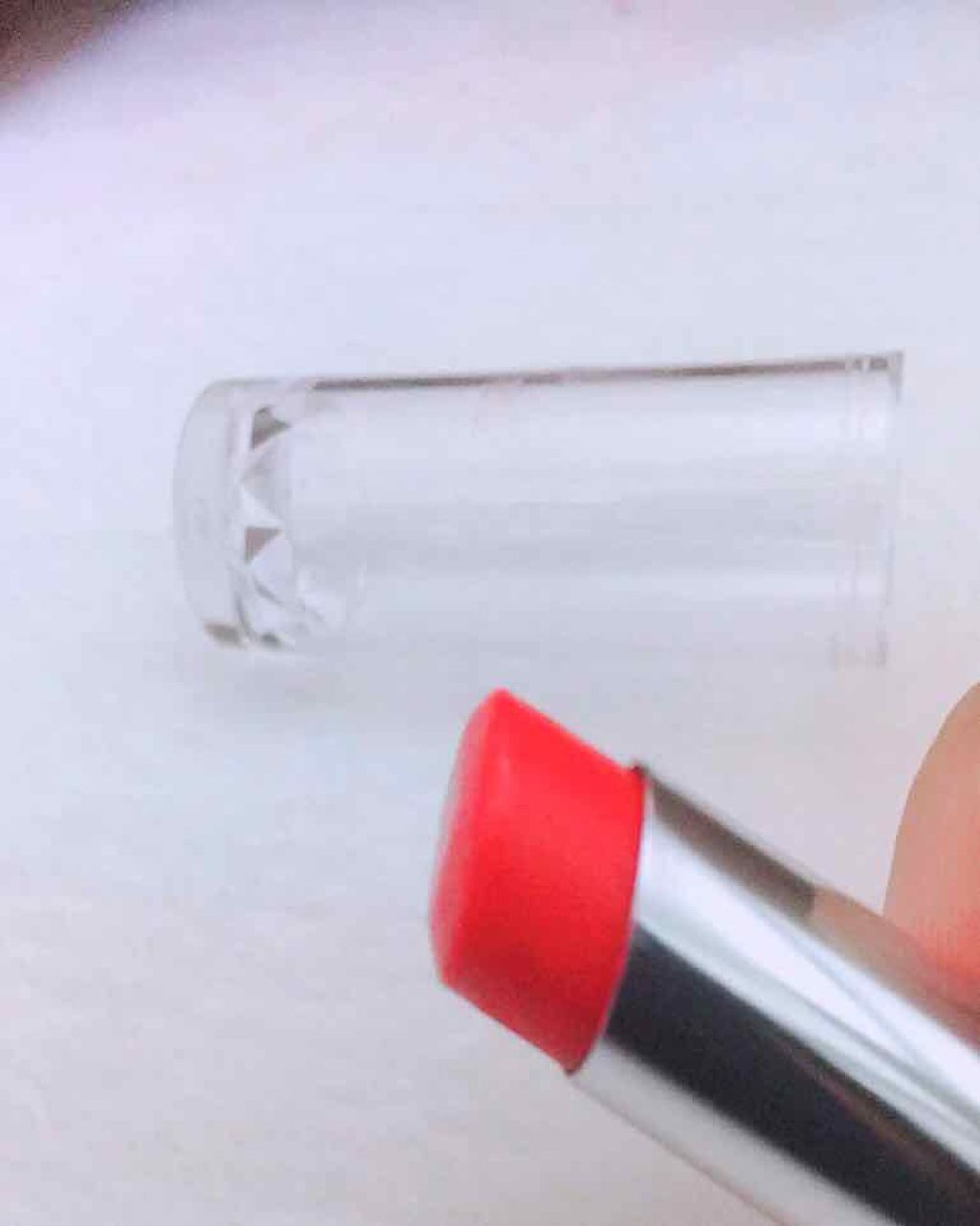 ラスティンググロスリップ/CEZANNE/口紅を使ったクチコミ（1枚目）