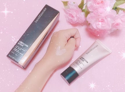 CR ティンテッド ジェル クリーム b/bareMinerals/クリーム・エマルジョンファンデーションを使ったクチコミ(2枚目)