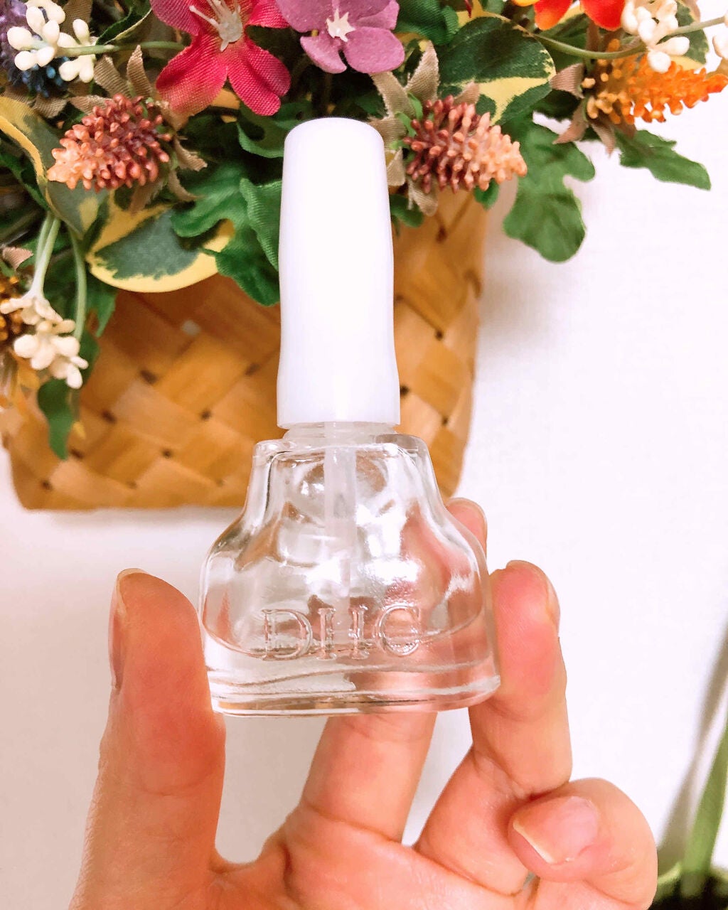 スピーディ ベース&トップコート/DHC/ネイルトップコートを使ったクチコミ(1枚目)