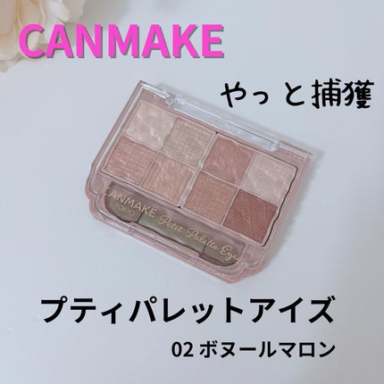 プティパレットアイズ/キャンメイク/パウダーアイシャドウを使ったクチコミ(1枚目)