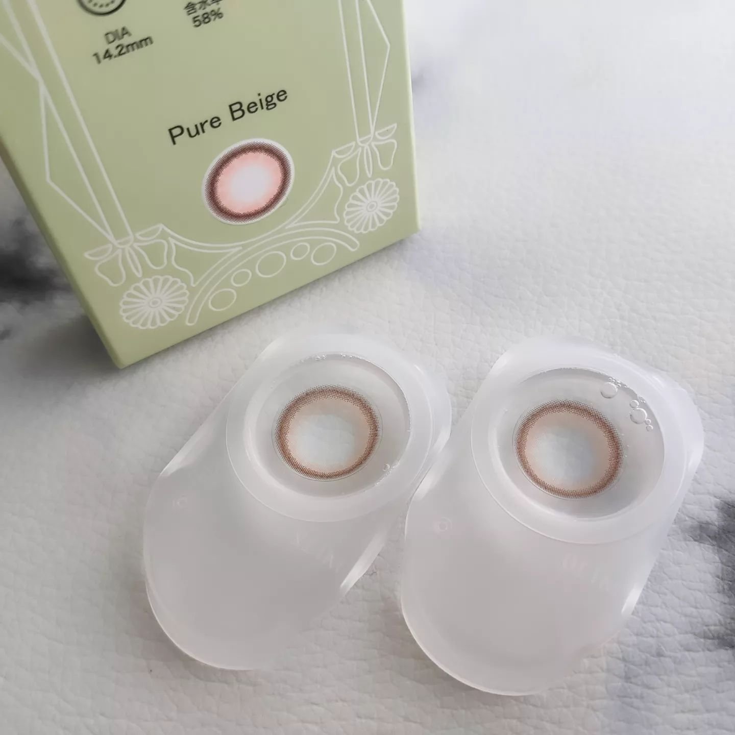 アイショコラ/EYE CHOCOLAT/ワンデー（１DAY）カラコンを使ったクチコミ（3枚目）