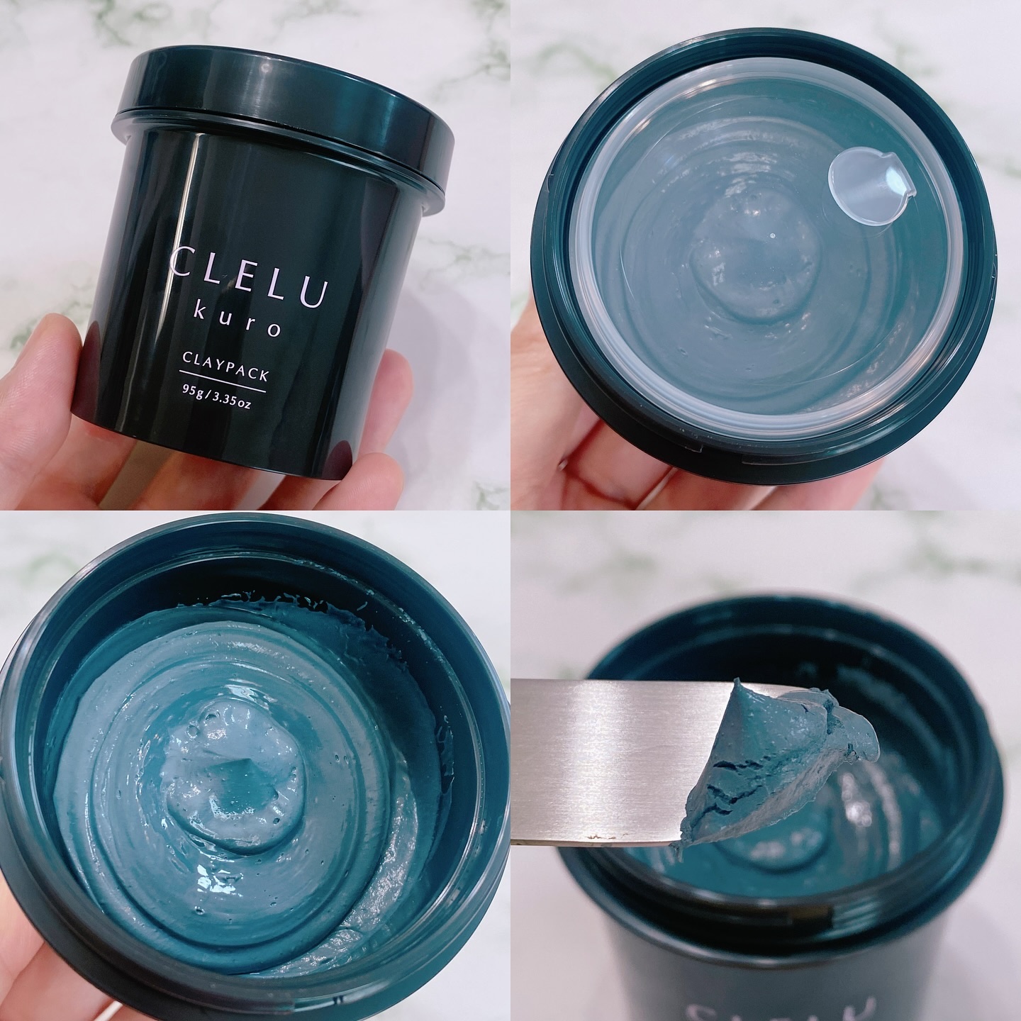 クレル クレイパック kuro〈洗い流すタイプ〉　/CLELU/洗い流すパック・マスクを使ったクチコミ（2枚目）