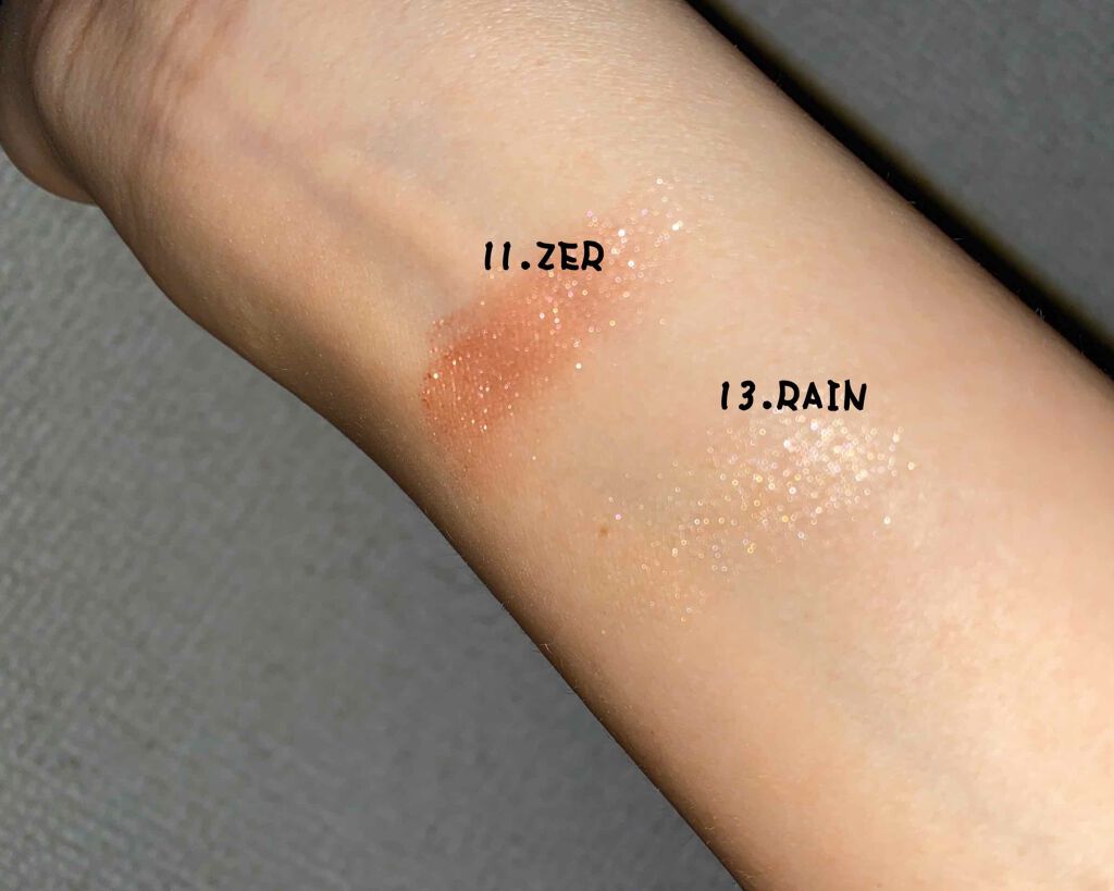 ジャストアイシャドウ 13 RAIN/Laka/単色アイシャドウを使ったクチコミ（3枚目）