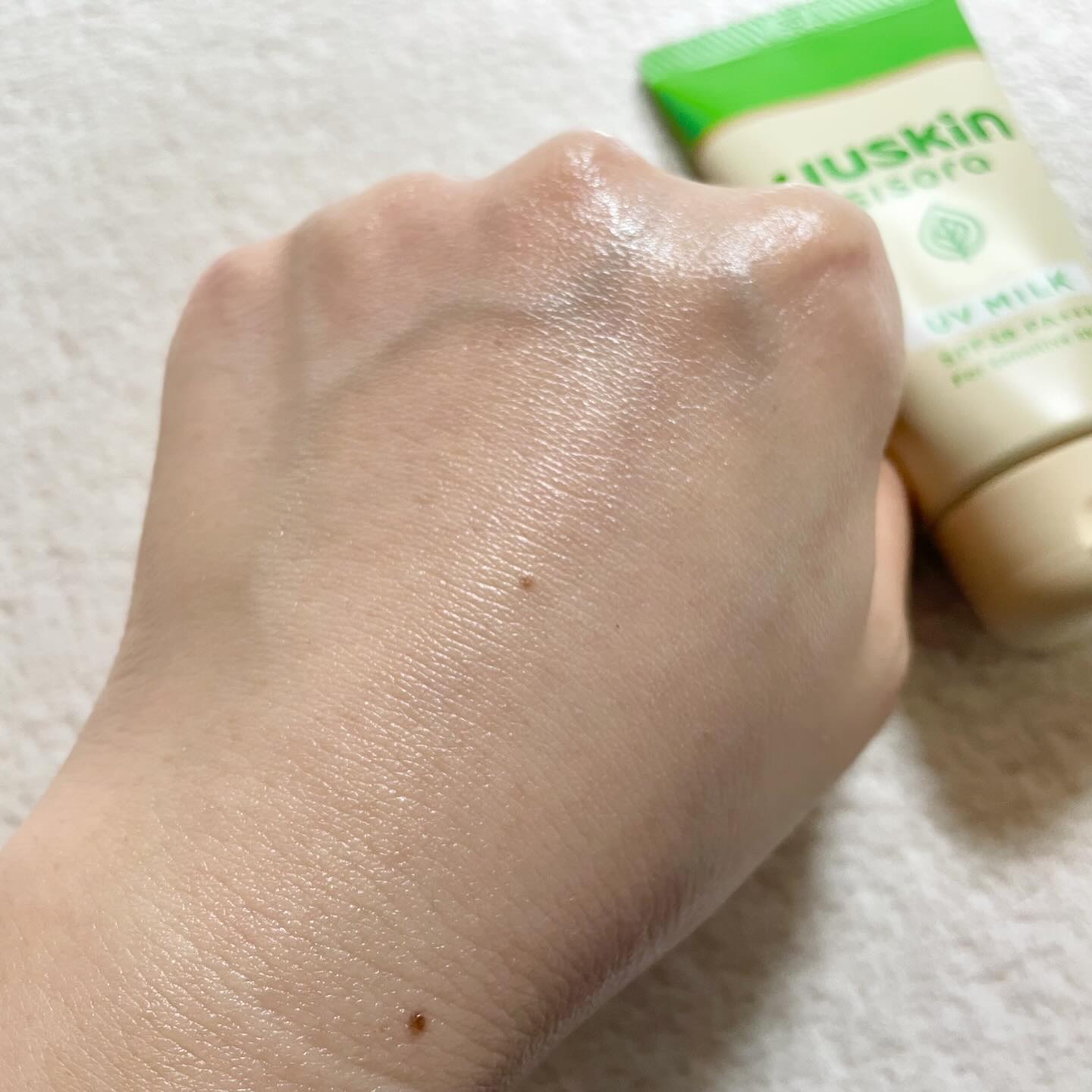 ユースキンシソラUVミルク/ユースキン/日焼け止めミルクを使ったクチコミ（3枚目）