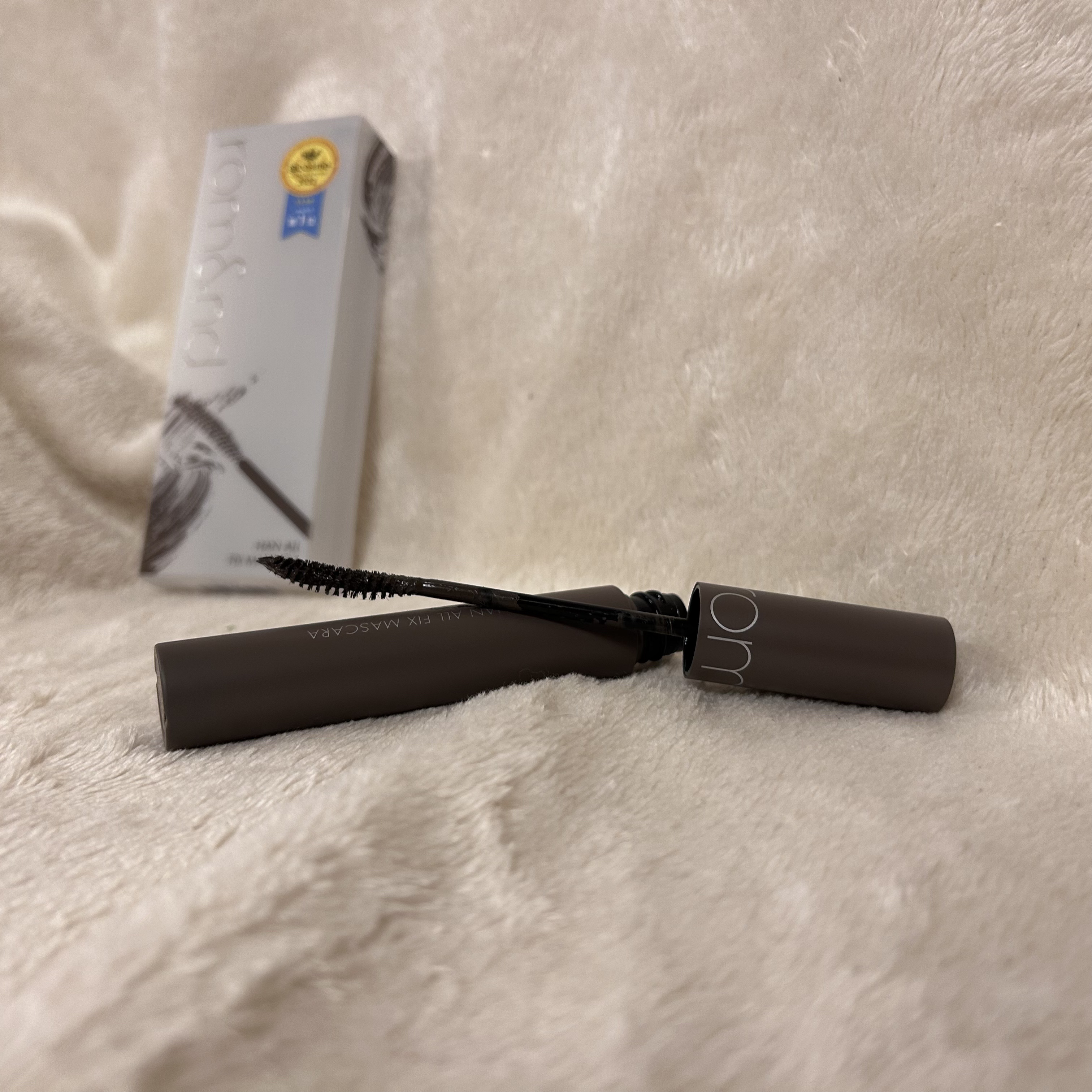 ハンオールフィックスマスカラ/rom&amp;nd/マスカラを使ったクチコミ（2枚目）