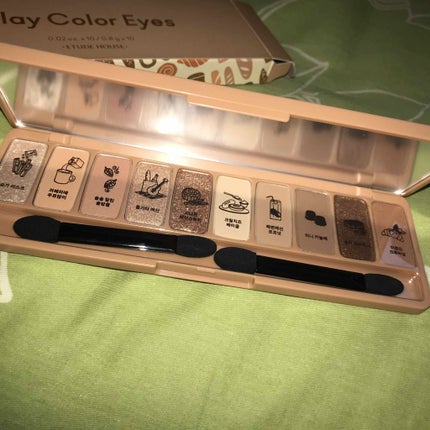 プレイカラー アイシャドウ/ETUDE/アイシャドウパレットを使ったクチコミ(2枚目)