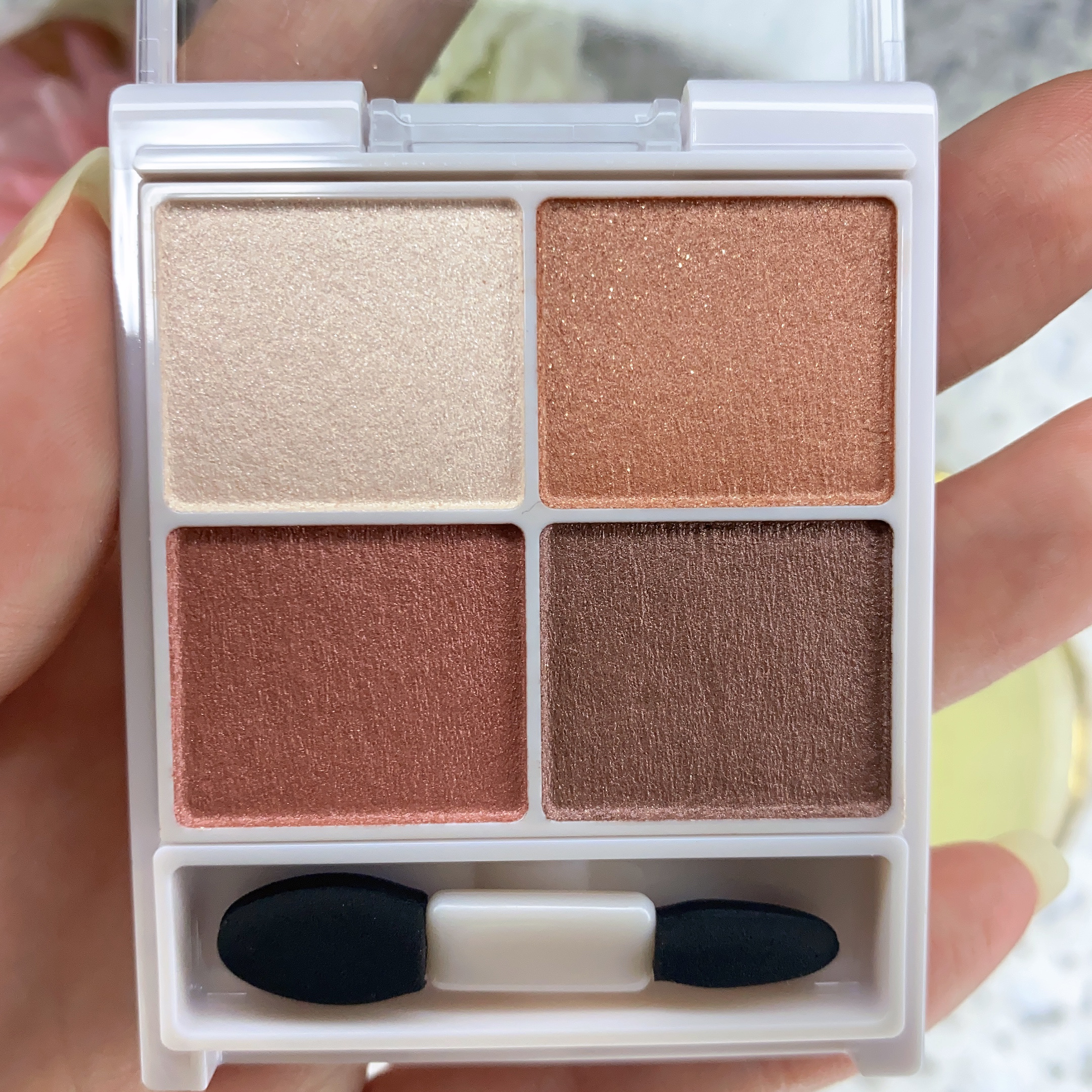 シルキースフレアイズ 04 サンセットデート/キャンメイク/アイシャドウパレットを使ったクチコミ（3枚目）