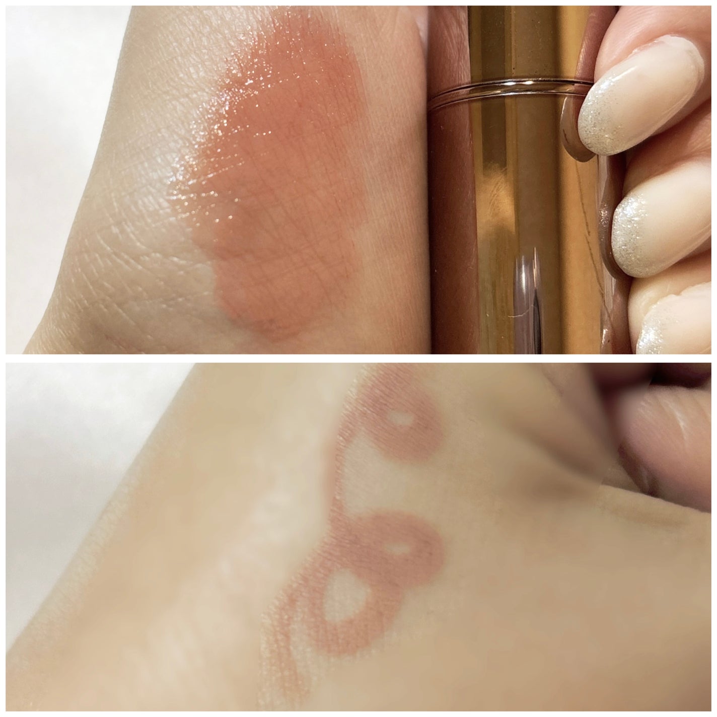 メルティールミナスルージュ(ティントタイプ)/キャンメイク/リップティントを使ったクチコミ(3枚目)