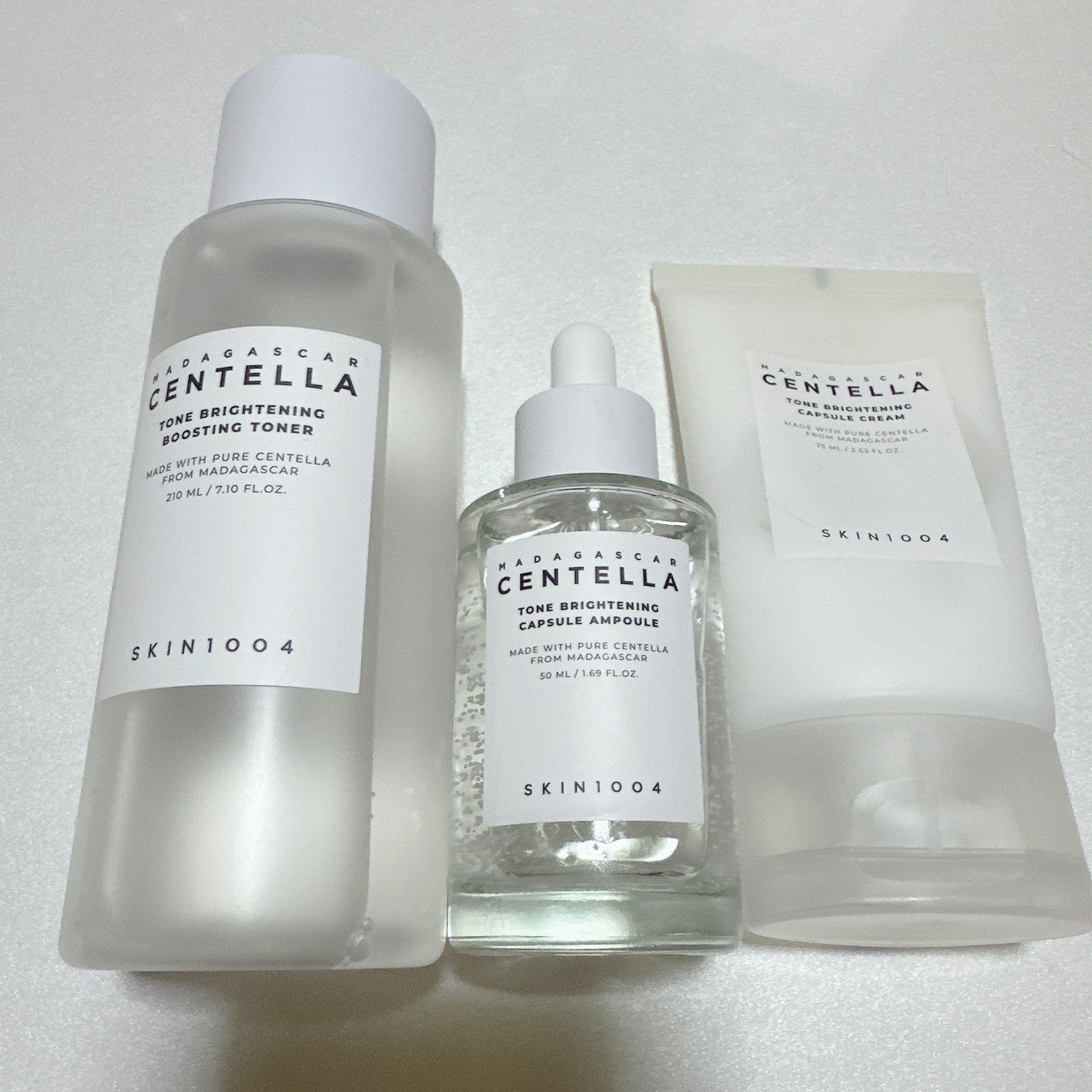 トーンブライトニング ブースティング トナー/SKIN1004/化粧水を使ったクチコミ（2枚目）