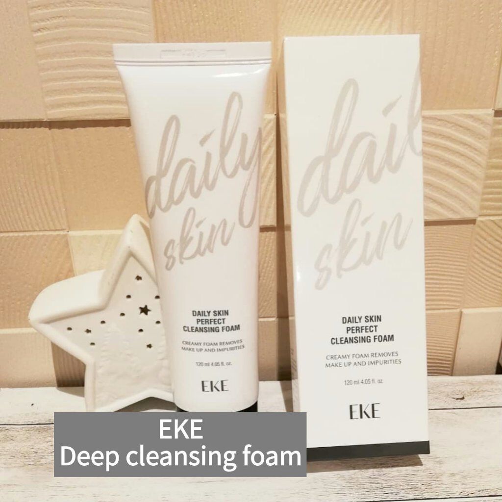 DAILY SKIN PERFECT CLEANSING FOAM/EKE/洗顔フォームを使ったクチコミ（1枚目）