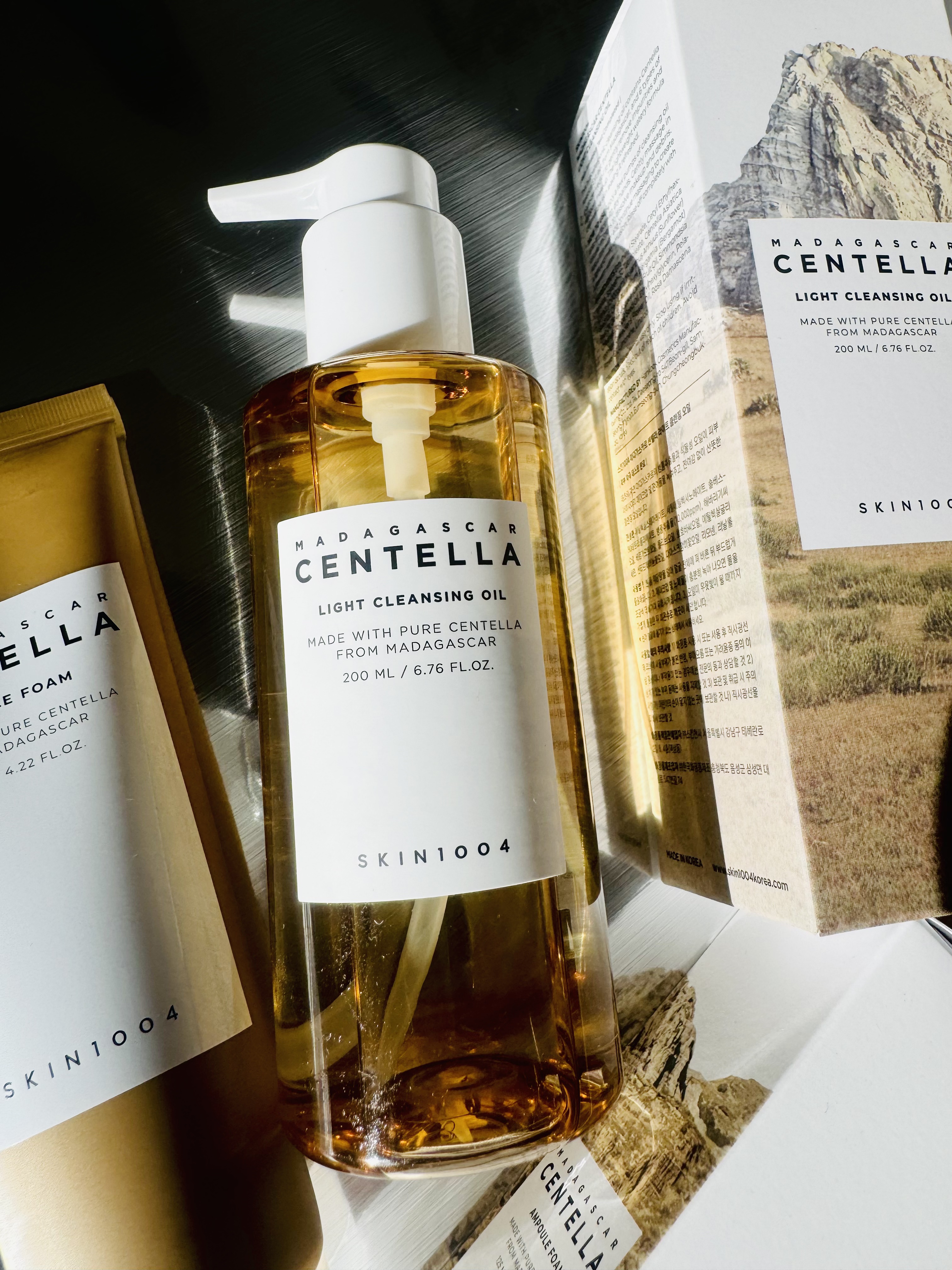 センテラ ライトクレンジングオイル/SKIN1004/オイルクレンジングを使ったクチコミ（3枚目）