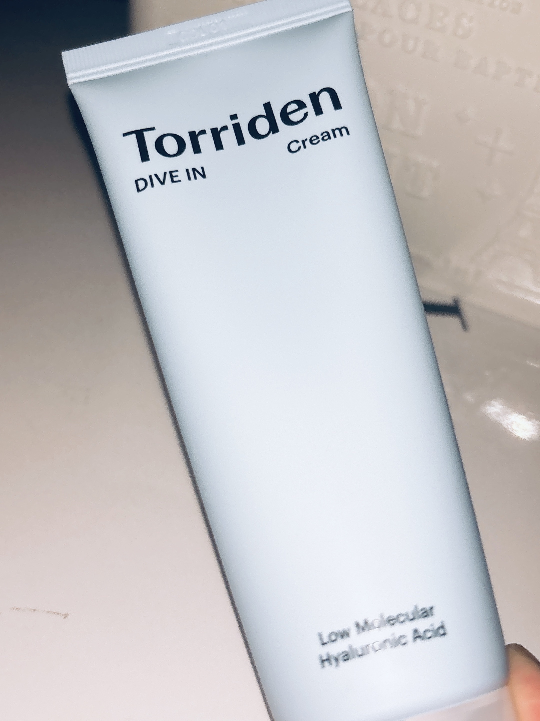 Torriden ダイブイン クリームのクチコミ「🩵🫧‪美容液で有名なTorridenのクリームが優秀すぎる🫣💓🫧🩵


保湿しっかりしてくれる.....」（2枚目）