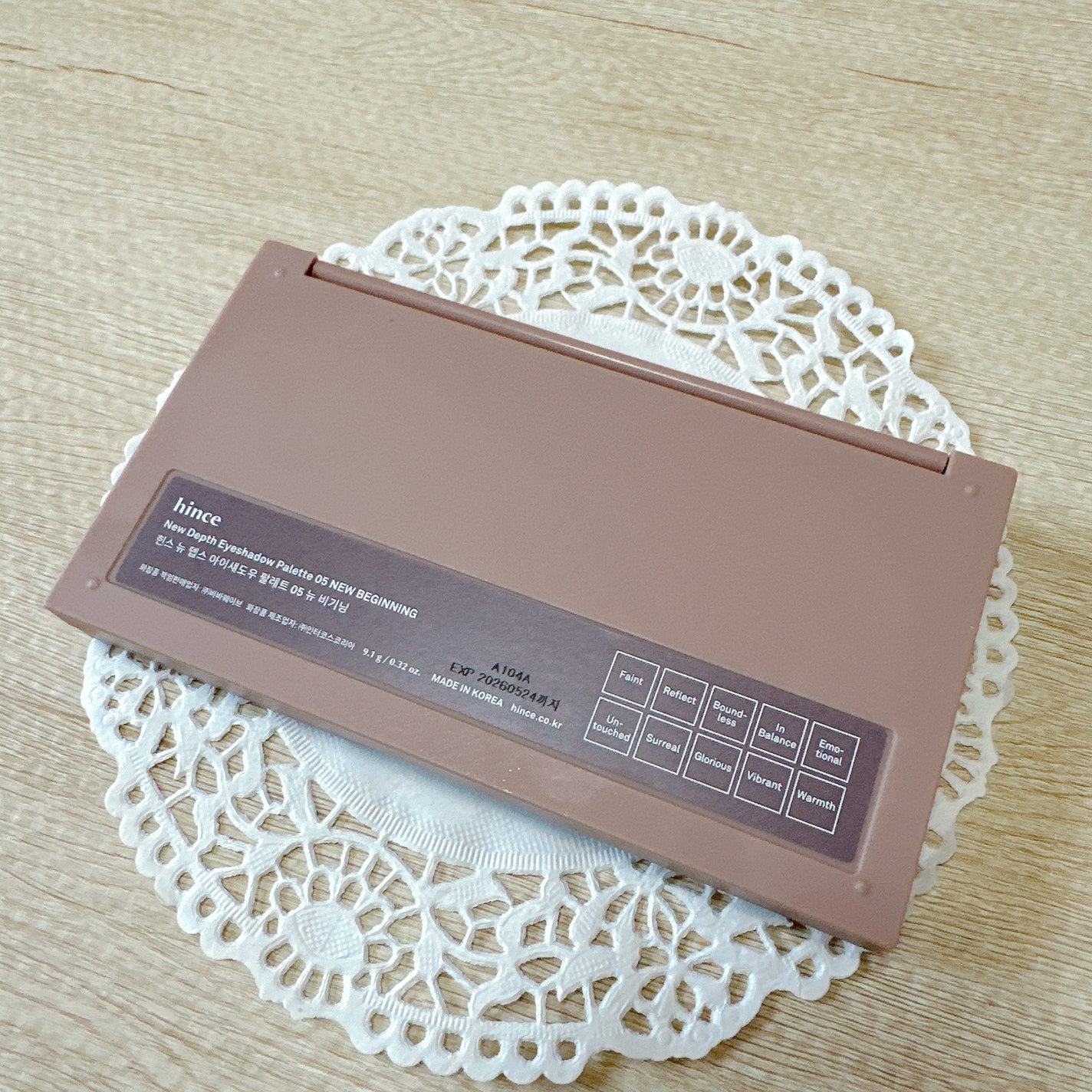 ニューデップスアイシャドウパレット/hince/アイシャドウパレットを使ったクチコミ(3枚目)