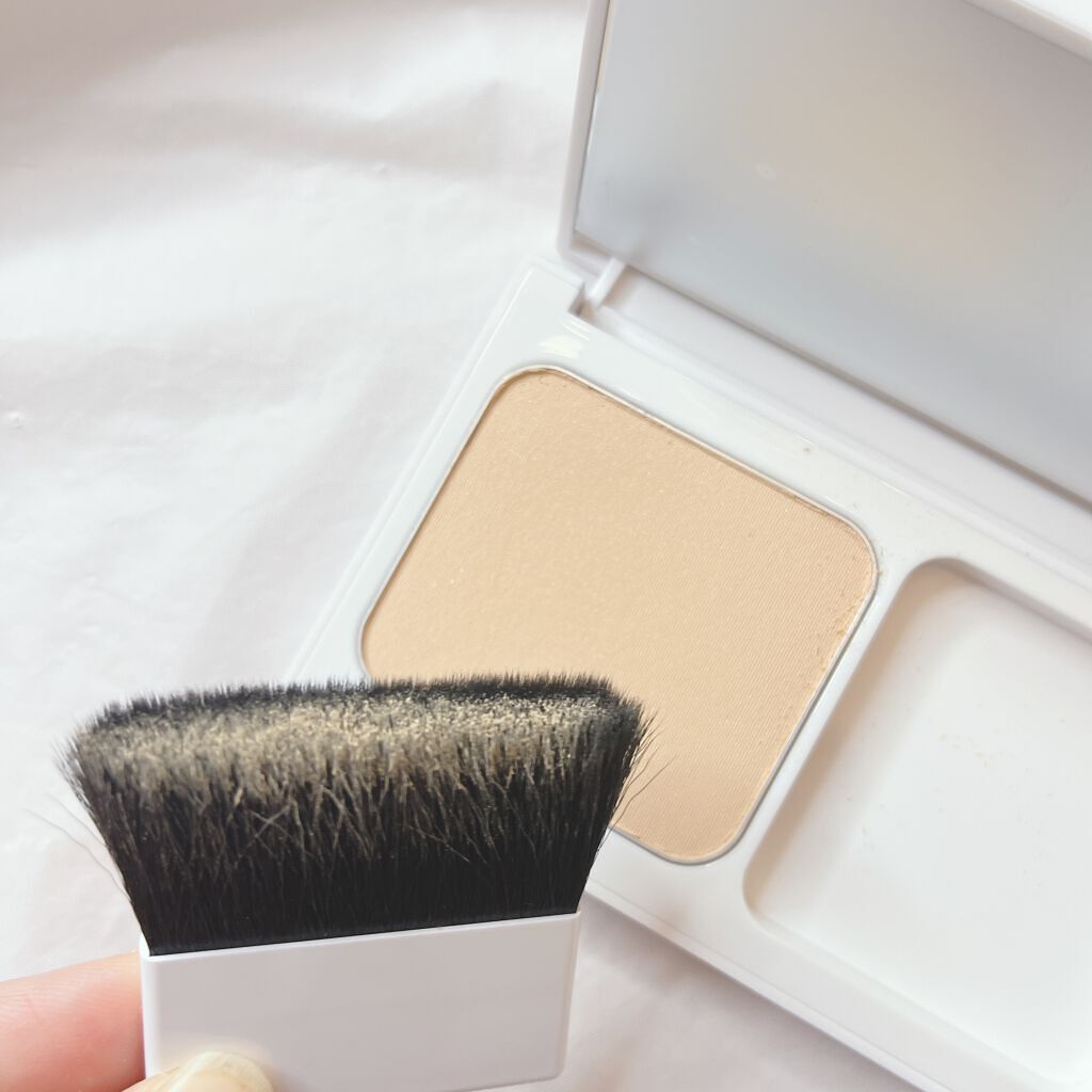 パウダリーファンデーション ソフトシャイニー/ブリリアージュ/パウダーファンデーションを使ったクチコミ(4枚目)