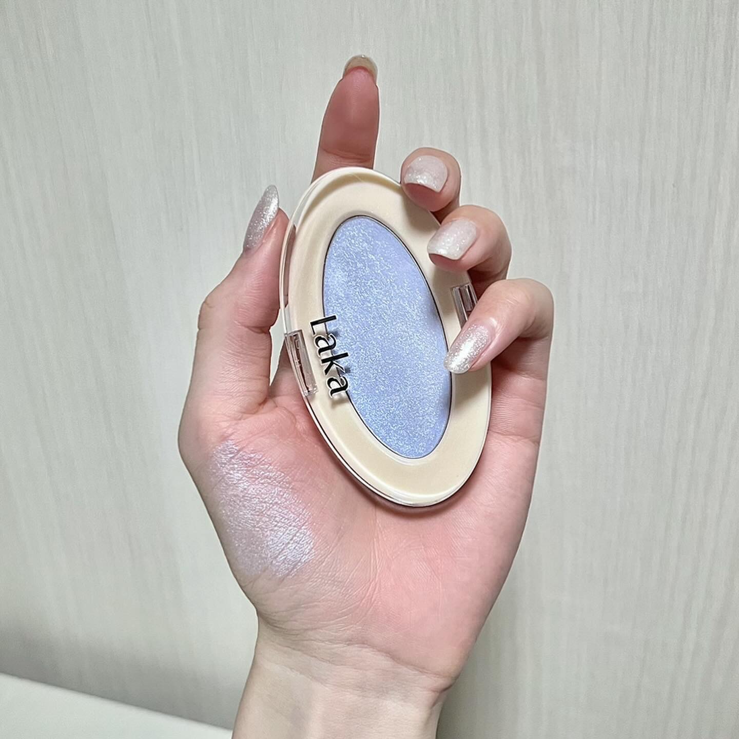 ドリームビームハイライター 03 ウォータービーム/Laka/パウダーハイライトを使ったクチコミ（2枚目）