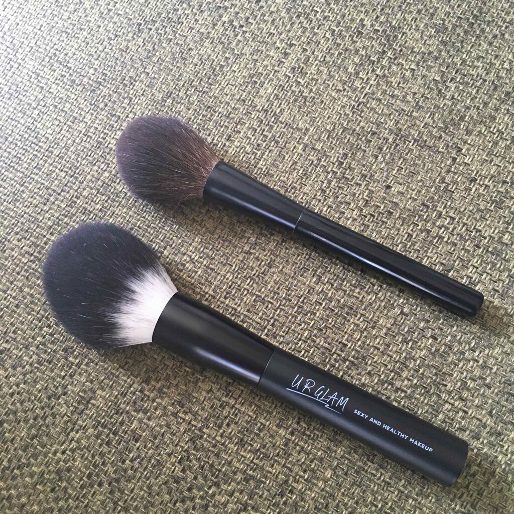 UR GLAM POWDER BRUSH/U R GLAM/メイクブラシを使ったクチコミ(3枚目)