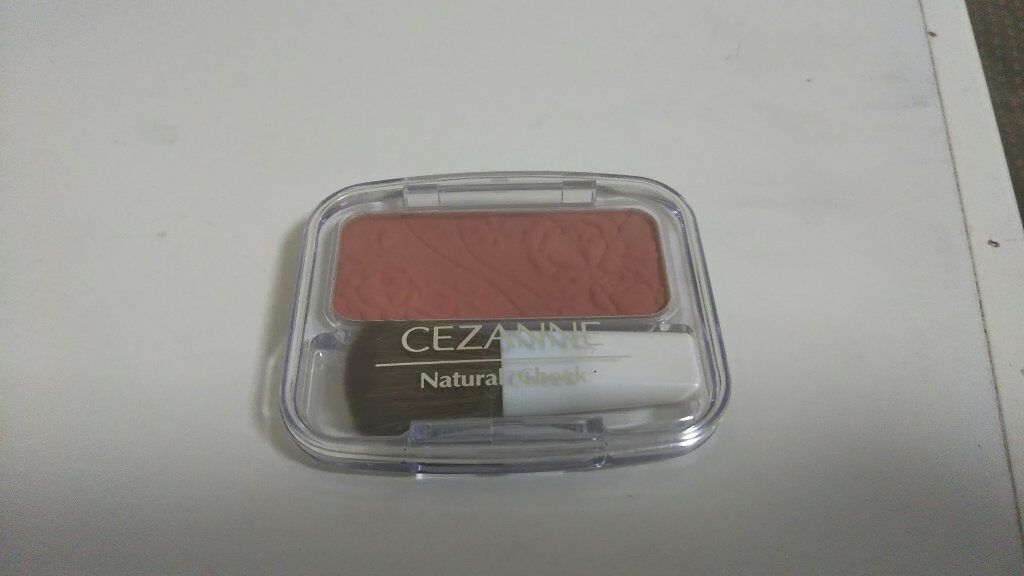 ナチュラル チークN/CEZANNE/パウダーチークを使ったクチコミ（1枚目）