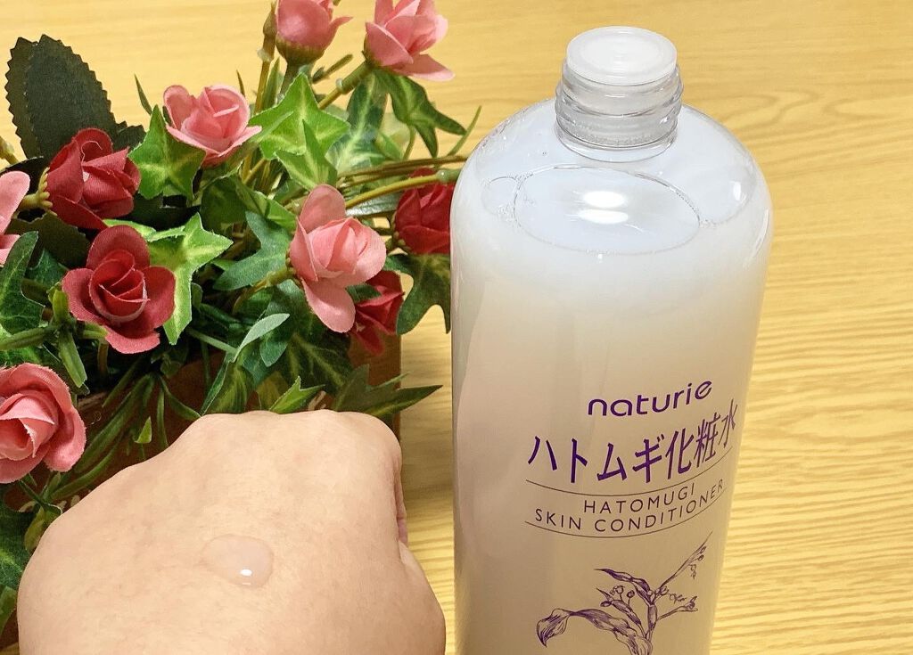 ハトムギ化粧水(ナチュリエ スキンコンディショナー R )/ナチュリエ/化粧水を使ったクチコミ(3枚目)