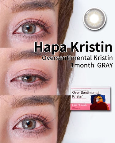 Over Sentimental Kristin/Hapa kristin/カラーコンタクトレンズを使ったクチコミ（1枚目）