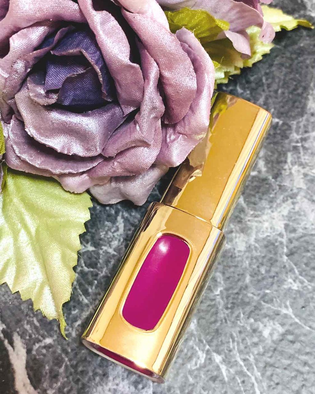 カラーリッシュエクストラルージュマット/ロレアル パリ/口紅を使ったクチコミ(1枚目)