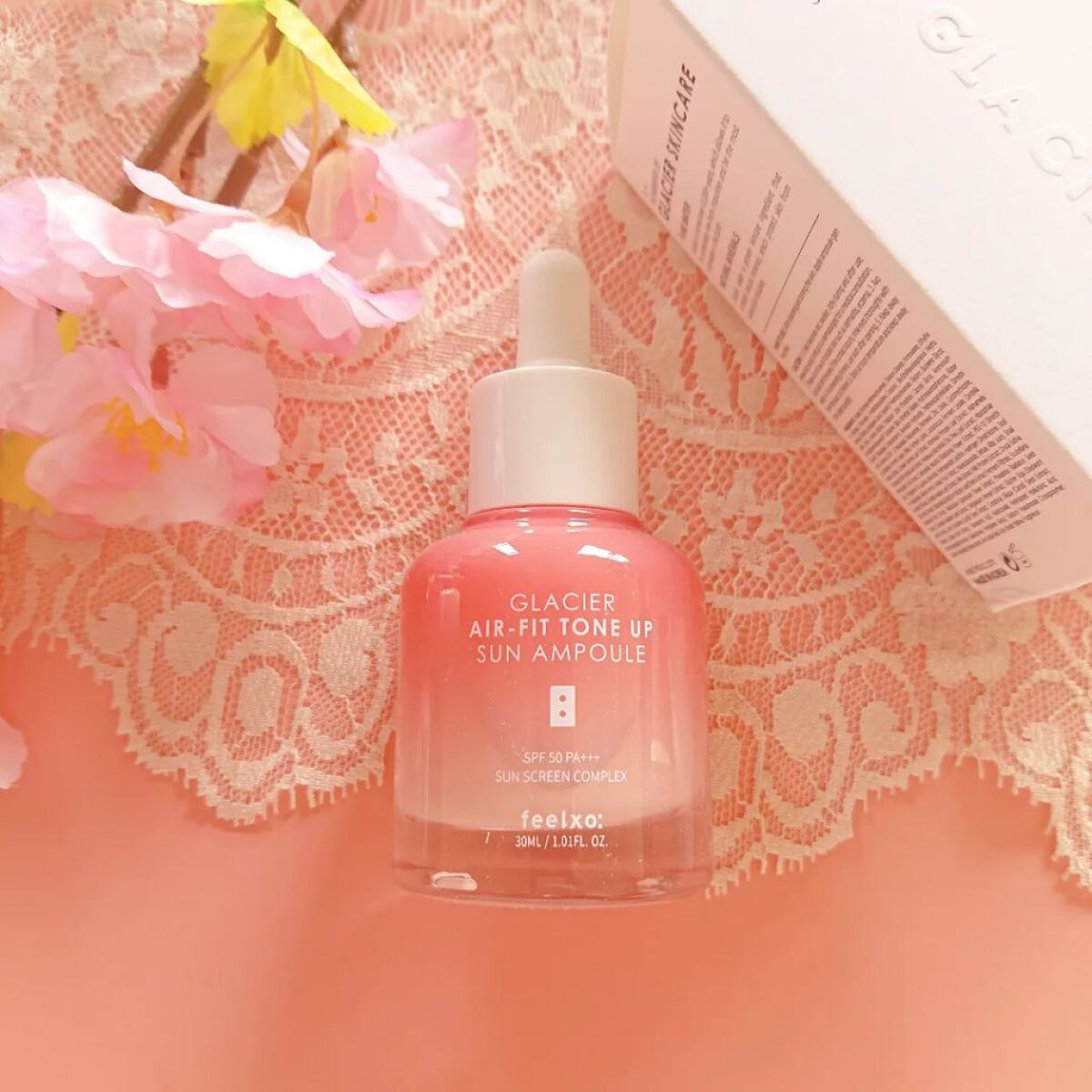 ピルソ グラシアエアフィットトーンアップサンアンプル SPF50 PA+++/feelxo/化粧下地を使ったクチコミ（1枚目）