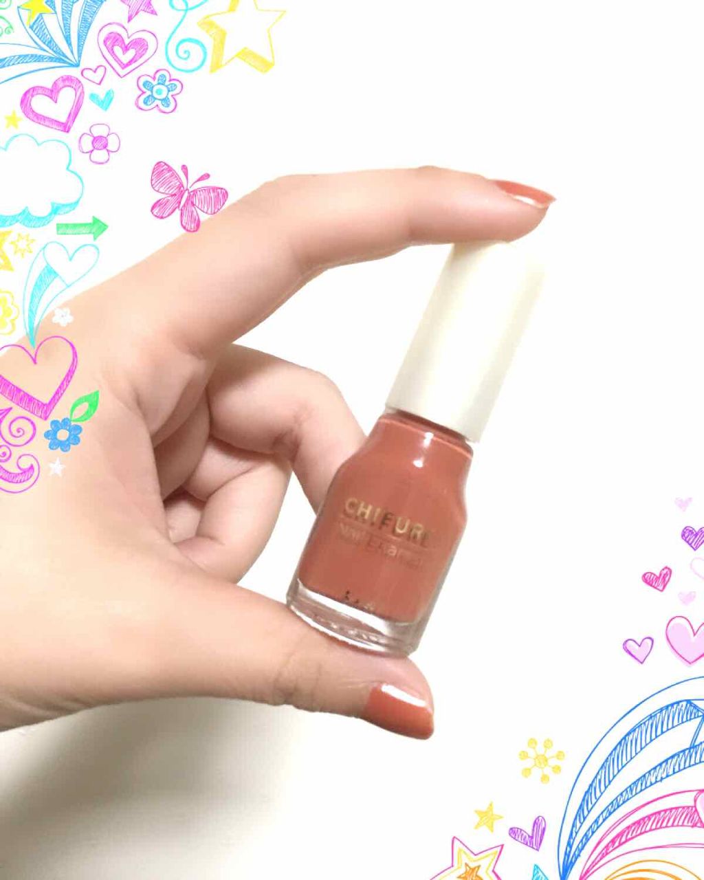 ネイル エナメル/ちふれ/マニキュアを使ったクチコミ（1枚目）