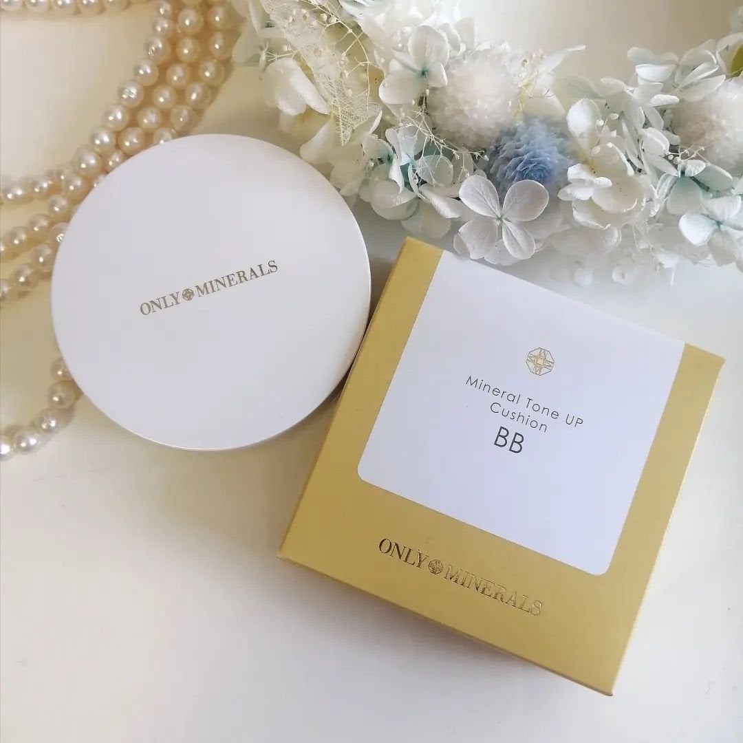 ミネラルトーンアップクッションBB /ONLY MINERALS/クッションファンデーションを使ったクチコミ(1枚目)