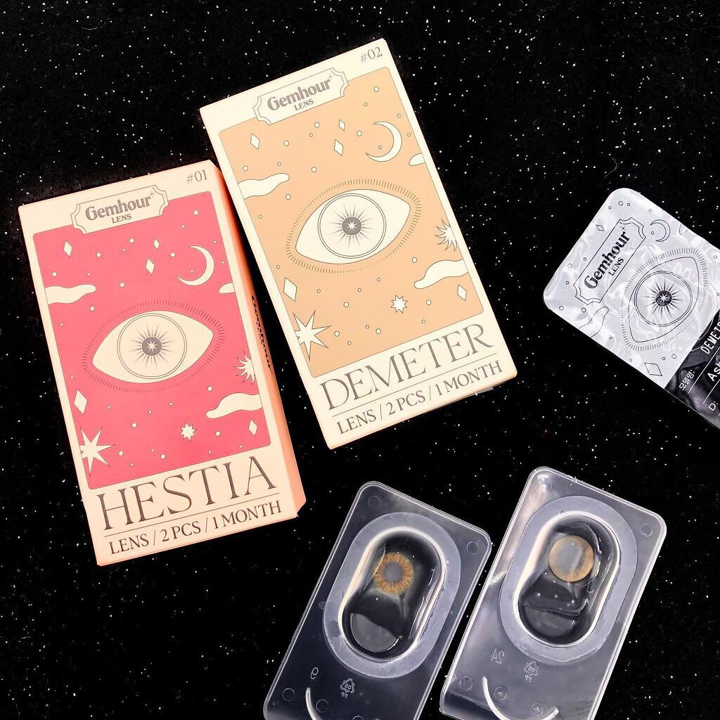 HESTIA/Gemhour lens/カラーコンタクトレンズを使ったクチコミ(6枚目)