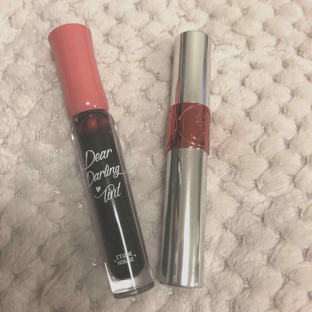 ヴォリュプテ ティントインオイル/YVES SAINT LAURENT BEAUTE/リップグロスを使ったクチコミ（2枚目）