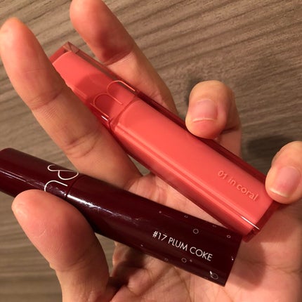 デュイフルウォーターティント/rom&nd/リップティントを使ったクチコミ(1枚目)