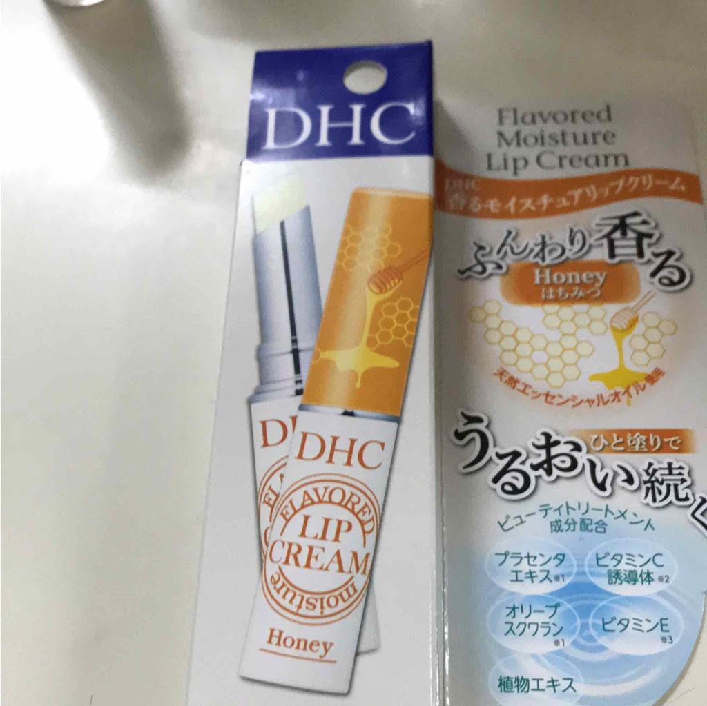 香るモイスチュアリップクリーム はちみつ/DHC/リップクリームを使ったクチコミ（1枚目）