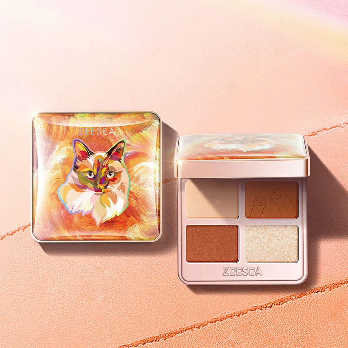 アニマルアイシャドウ(4シェード) 05 都会の夕暮れ