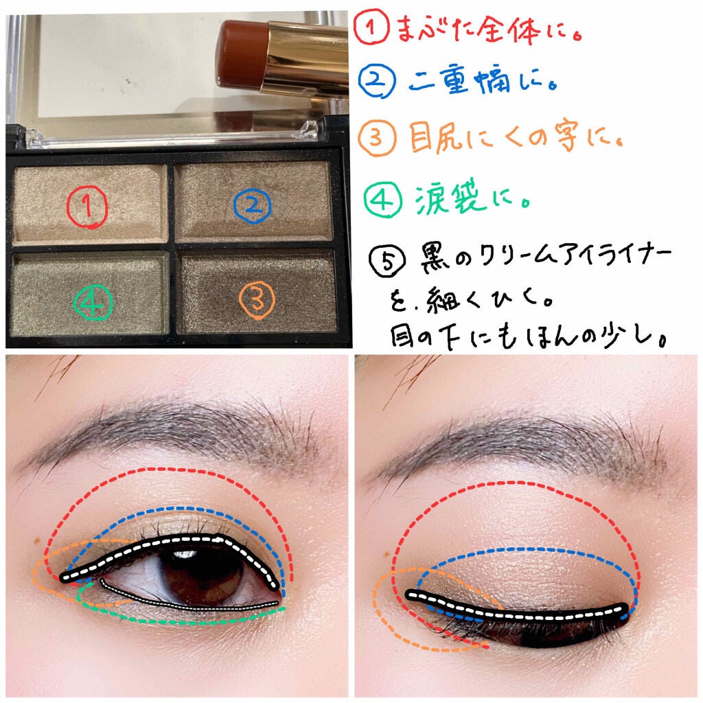 ロイヤルヴィンテージ アイズ/リンメル ロンドン/アイシャドウパレットを使ったクチコミ(4枚目)