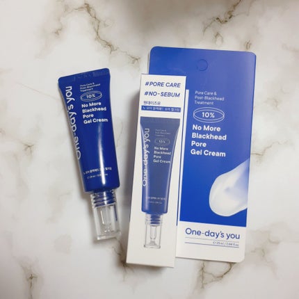 ノーモアブラックヘッド ポアジェルクリーム/One-day's you/フェイスクリームを使ったクチコミ(1枚目)