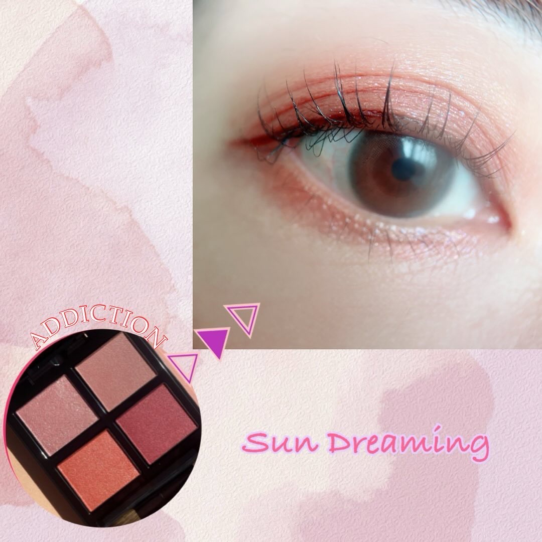 アディクション　ザ アイシャドウ パレット 102 Sun Dreaming/ADDICTION/アイシャドウパレットを使ったクチコミ（1枚目）