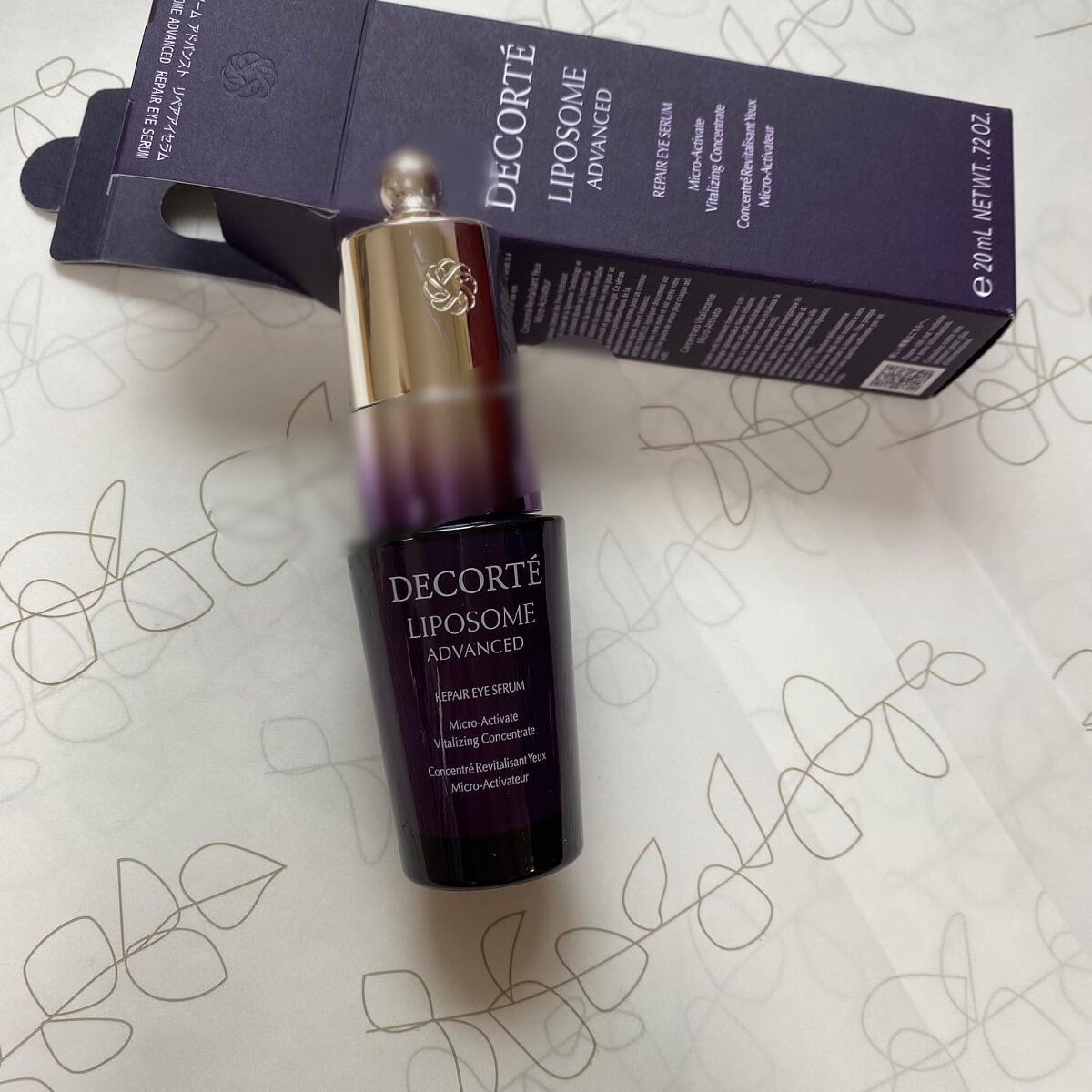 リポソーム アドバンスト リペアアイセラム/DECORTÉ/アイケア・アイクリームを使ったクチコミ(2枚目)