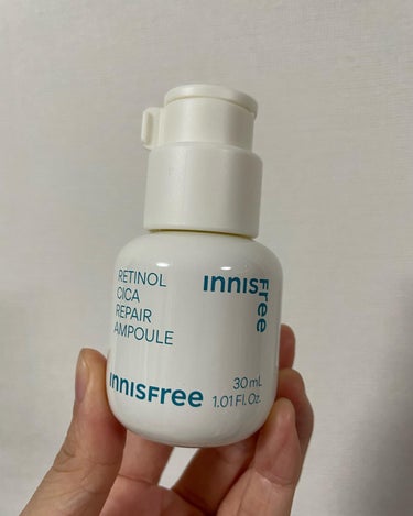 innisfree
レチノール シカ リペア セラム
--

乾燥肌の人にもおすすめできる！
低刺激のレチノールと保湿成分、CICAがしっかり肌にうるおいを与え、肌トラブルにアプローチしてくれます。

