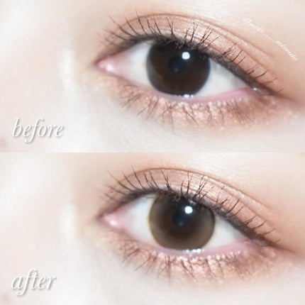 ShineTouch 1day/OLENS/ワンデー(1DAY)カラコンを使ったクチコミ(5枚目)