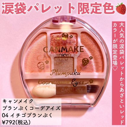プランぷくコーデアイズ/キャンメイク/パウダーアイシャドウを使ったクチコミ(2枚目)
