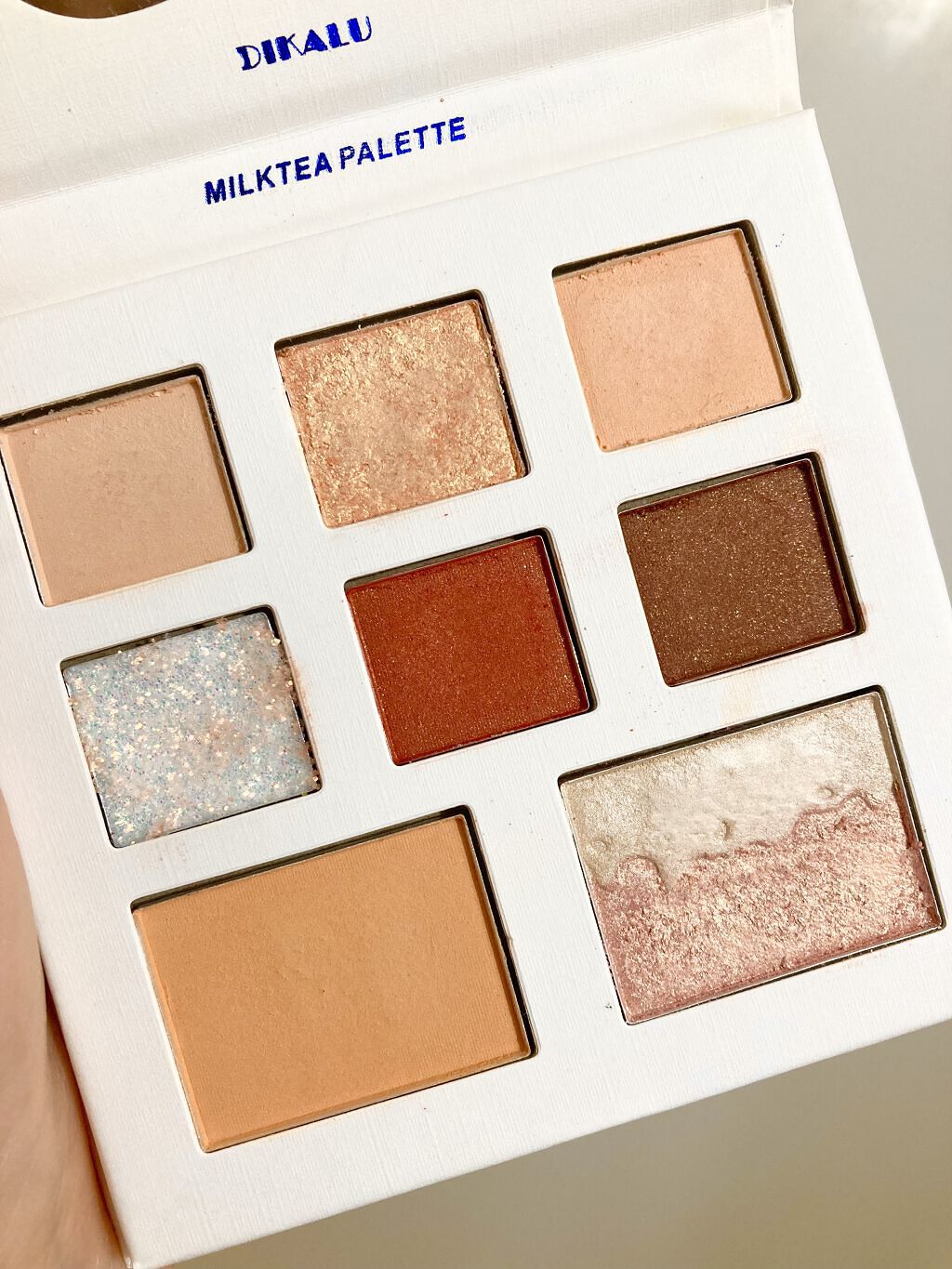 ミルクティーマルチパレット/Joocyee/アイシャドウパレットを使ったクチコミ（2枚目）