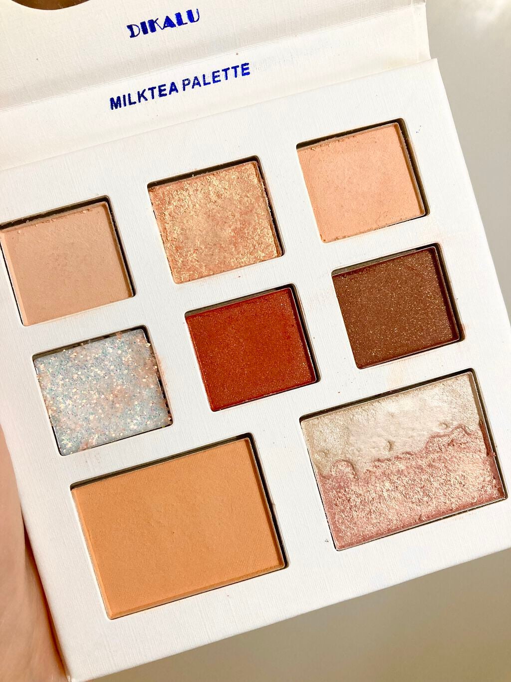 ミルクティーマルチパレット/Joocyee/アイシャドウパレットを使ったクチコミ(2枚目)