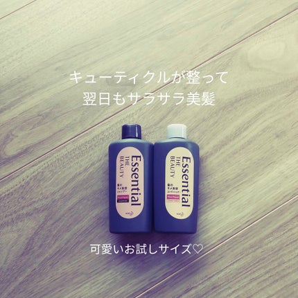 THE BEAUTY 髪のキメ美容シャンプー/コンディショナー<モイストリペア>	/エッセンシャル/市販シャンプーを使ったクチコミ(2枚目)