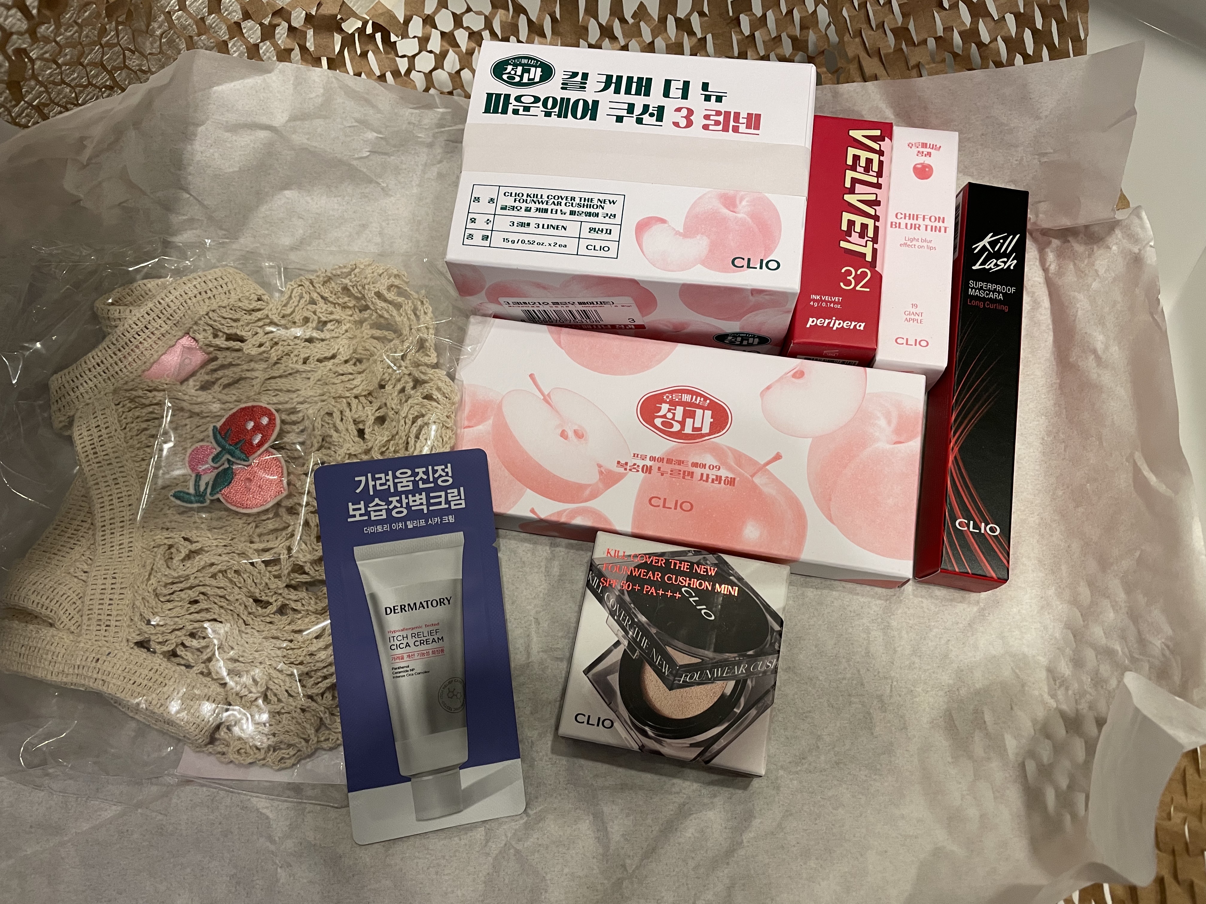 シフォンブラーティント 19 特大りんご/CLIO/リップティントを使ったクチコミ（1枚目）