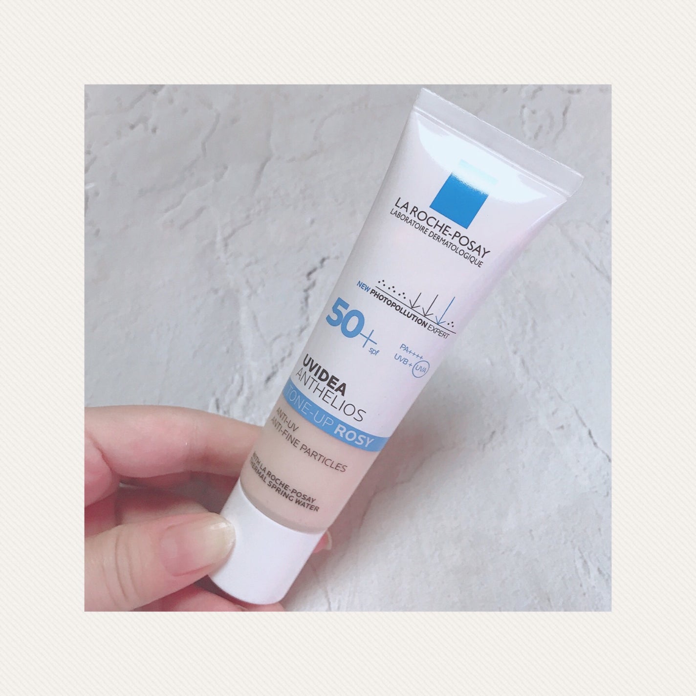 UVイデア XL プロテクショントーンアップ ローズ/ラ ロッシュ ポゼ/日焼け止めクリームを使ったクチコミ(3枚目)