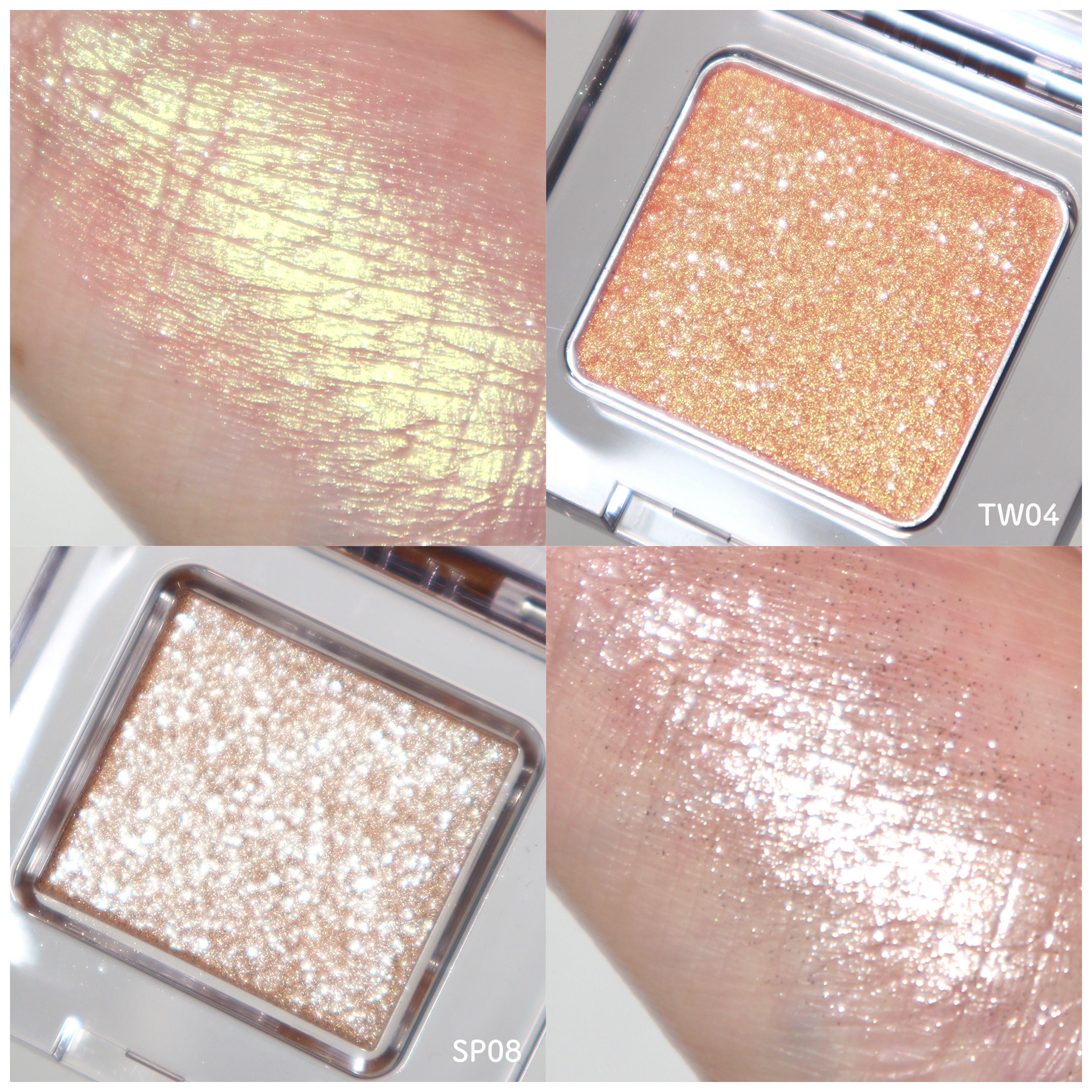 マルチカラーバリエーション トゥインクル TW04/チャコット・コスメティクス/単色アイシャドウを使ったクチコミ（3枚目）