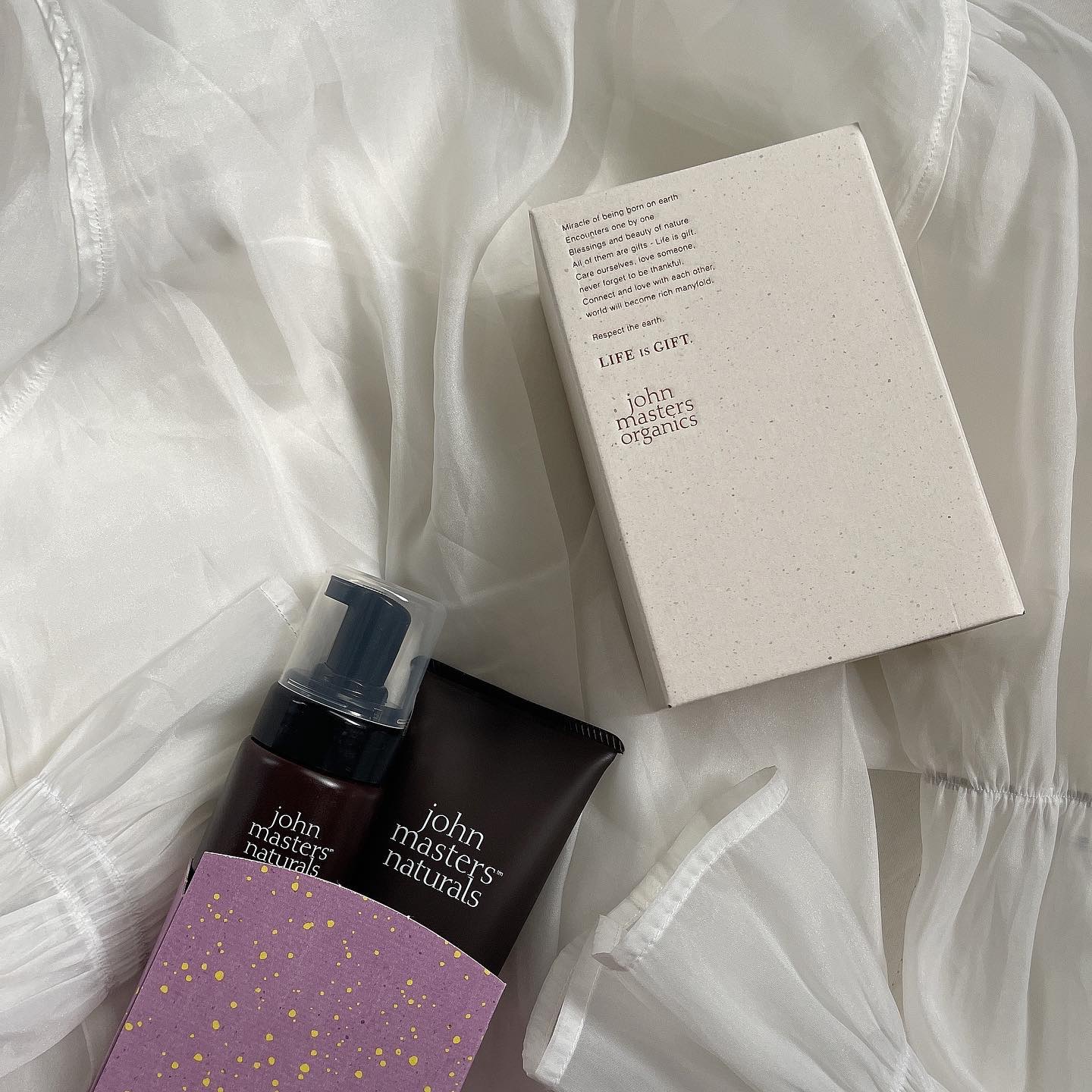 2023 early summer gift <skin care >/john masters organics/スキンケアキットを使ったクチコミ（3枚目）
