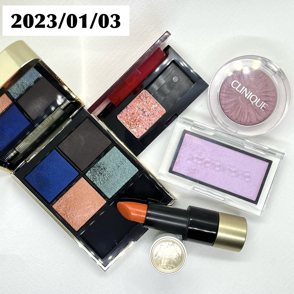 〈ルージュ・エルメス〉 ルージュ ア レーヴル サティネ 33 オランジュ・ボワット/エルメス/口紅を使ったクチコミ（2枚目）